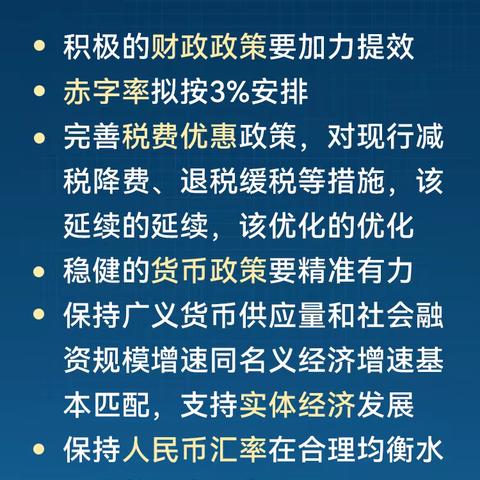 做生意办企业的朋友注意！政府工作报告里有这些信息