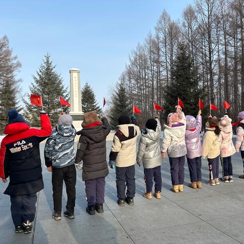 萝北县宝泉岭中心小学校三年六班红星闪闪少年小分队——追寻红色记忆