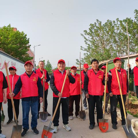 卢店街道博文路社区创建文明社区，共建打造美丽公路，践行绿色发展理念