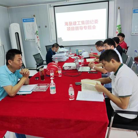 海垦建工集团深入下属单位和项目部开展工作作风督导和安全生产责任目标考核
