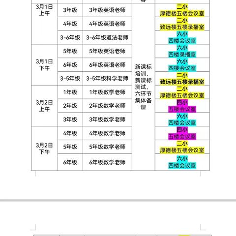 【葛金华   平邑街道第二小学】凝智慧，促成长 记平邑街道第一中心校一年级数学集体备课