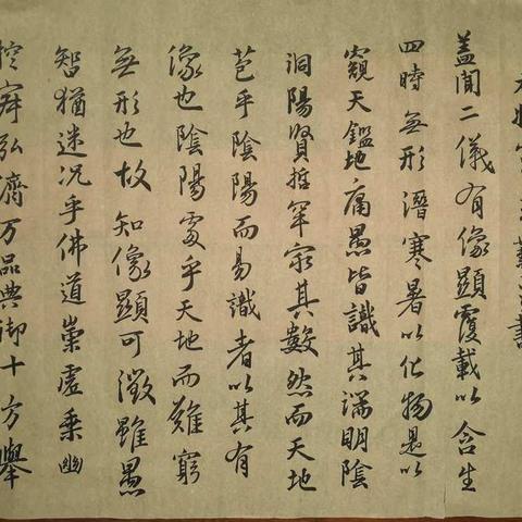 圣教序习字2019.9.13