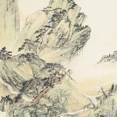 张大千精品200幅，美艳至极！绝版收藏