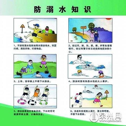 珍爱生命，预防溺水