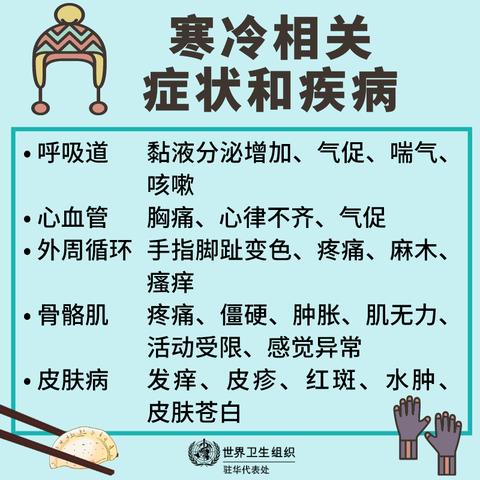 【疾控动态】健康过冬小贴士