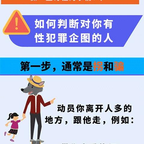 这份防猥亵安全常识送给家长和孩子们。