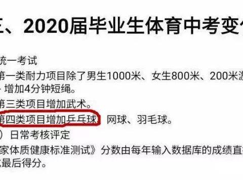 【国球乒乓     助我辉煌】喜欢打乒乓球的孩子有福了！ | 乒乓球纳入体育中考！