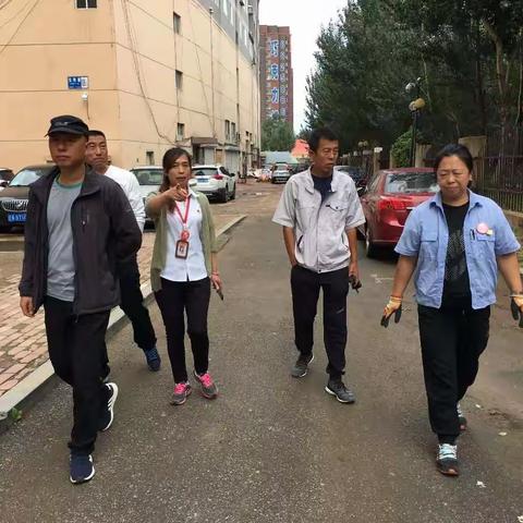 【大东创卫】二台子街道林韵社区迎检在即全力以赴