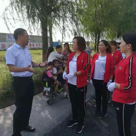 我爱酷走   健康拥有——马庄乡罗滩酷走团正式成立