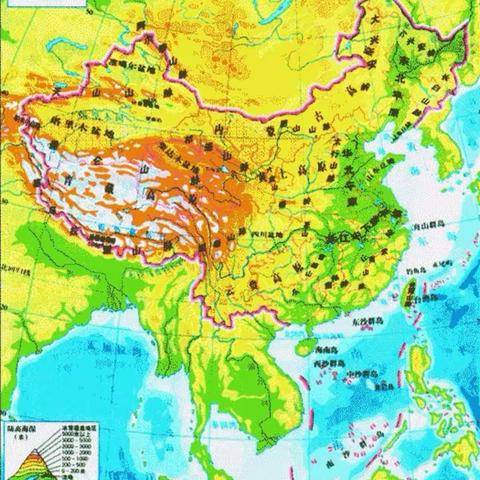 壮丽河山——我国的地形地势