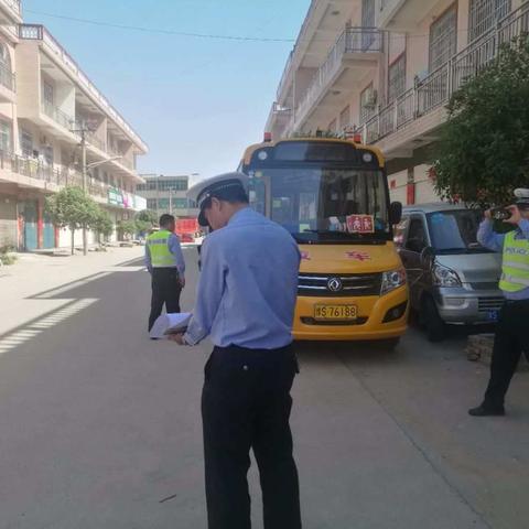 马畈镇幼儿园校车及非校车专项整治活动