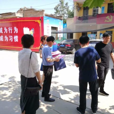 店张办中心小学迎接咸阳市教育局义务教育均衡发展复验