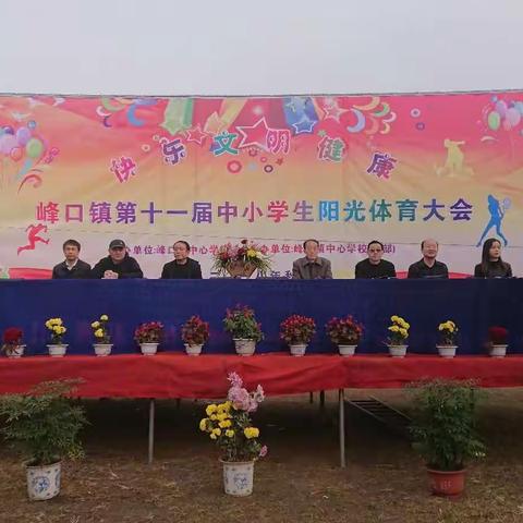 峰口镇第十一届中小学生阳光体育大会