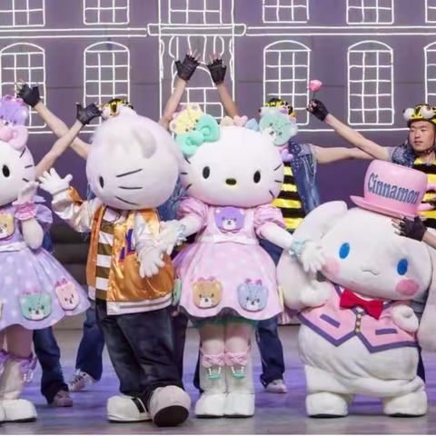 音乐学院14级舞蹈班杭州HelloKitty五月份实习简报