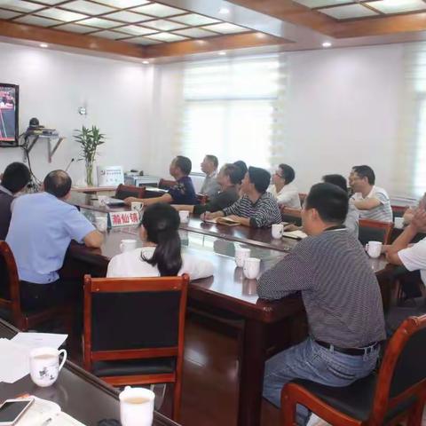 瀚仙镇组织全体党员收看学习习总书记十九大报告