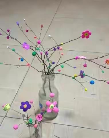 龙山学区辛店小学寒假特色作业展示-----手工制作
