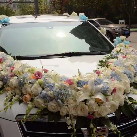 洁白的婚纱