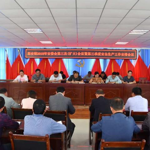 原安镇2018年安委会第三次（扩大）会议暨第三季度安全生产工作安排会议