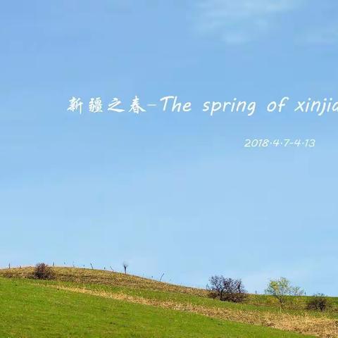 新疆之春---2018年4月新疆探访杏花之旅