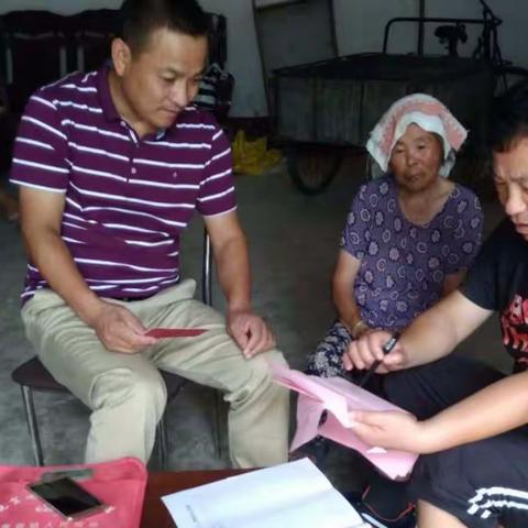 西阳扶贫入户核查再行动