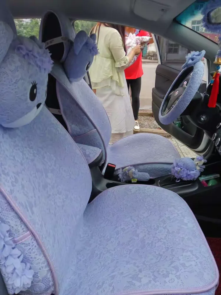 汽车坐垫安装效果