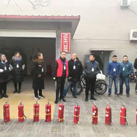 生命至上，防患于未然-----------留营街道组织市场举办消防演练培训活动