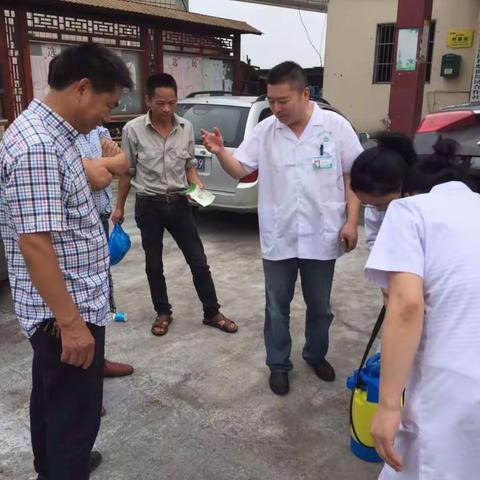 灾后防病，我们在路上！