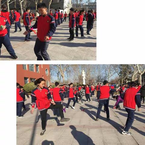 毽履跃动 绳舞飞扬---洛城二中第一届踢毽子、跳绳比赛掠影