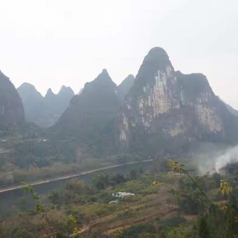 徒步漓江，骑行遇龙河