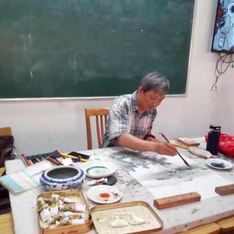 江苏省老年文化大学山水画中级班招生啦！