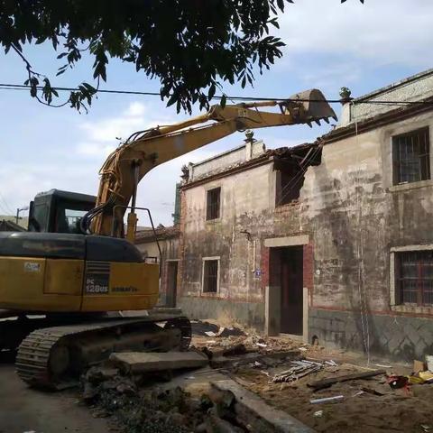 下林组拆除第一户 开启阶段性新目标