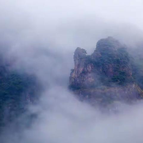 雨后仙人谷