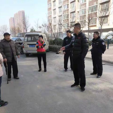 警企联合，处理暖气水串水案件。