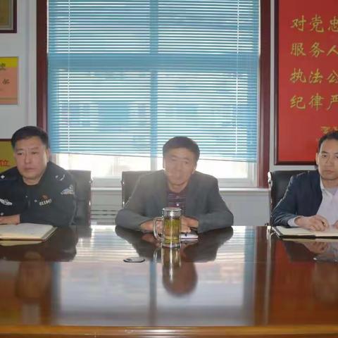 长清分局孙涛副局长组织召开疑难案件研究会