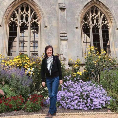 英国旅游的家庭照片