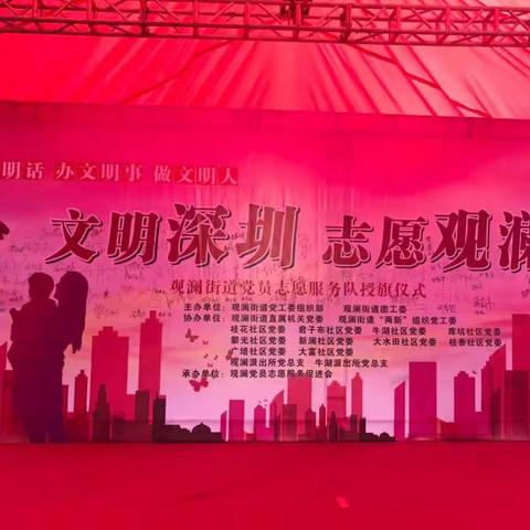 创文志愿者与“您”同行—大布巷党员作先锋表率