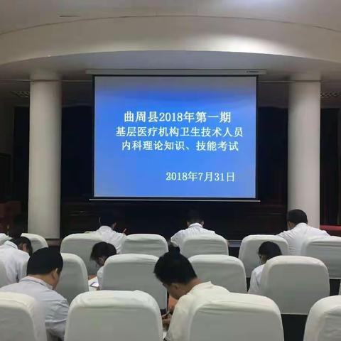 曲周县2018年第一期基层内科医务人员脱产培训活动圆满结束