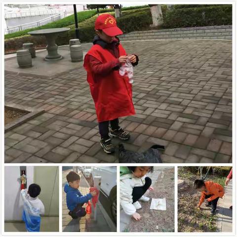 迎国庆·通州百姓共建城市副中心——大方居幼儿园大班组志愿服务：大手拉小手园内大清扫及幼儿亲子活动