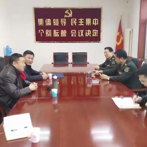赵钢书记、绪勇主任亲自到驻区部队协调拆除彩钢板房