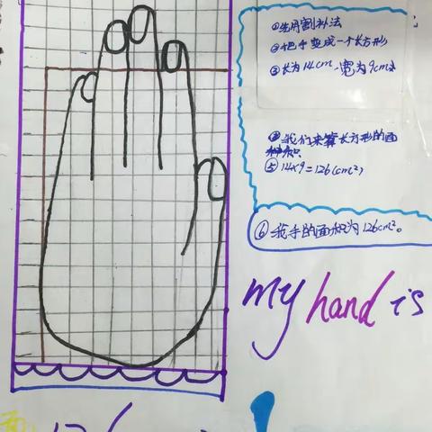 五2班：我的小手有多大？