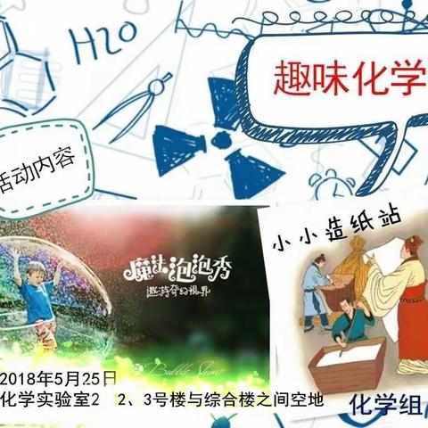 多彩化学---2018年福州第四十中学化学组科艺节活动