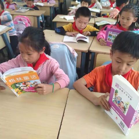 快乐阅读，快乐学习——大桥小学2019年读书日简讯