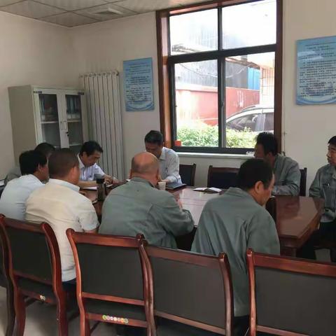 厂领导深入一线    开展基层班组调研座谈会