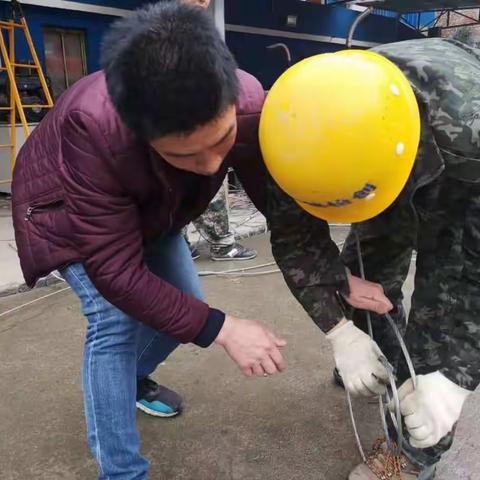 只有努力学习，才能不断进步—海格怡创安康项目部