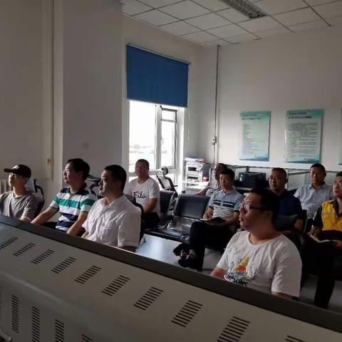 丹东快速信号车间7月生产会