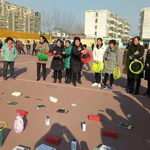 四中西校庆三八趣味活动