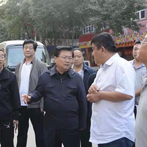 考察多日，深夜才归来的汪涛书记一大早又出发了