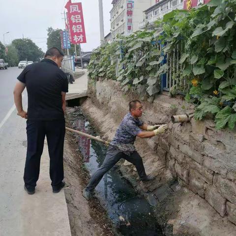 坚持党建引领 助推环境卫生整治工作迈上新台阶