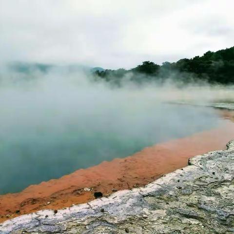 2018 澳新游-3 （Wai-O-Tapu地热公园，Bay of Islands, 奥克兰)