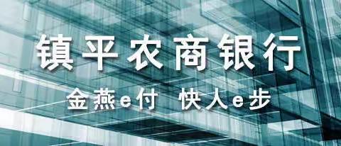 使用镇平农商银行金燕e付，让你的钱心里有数